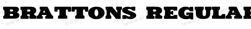 Brattons Regular字体转换